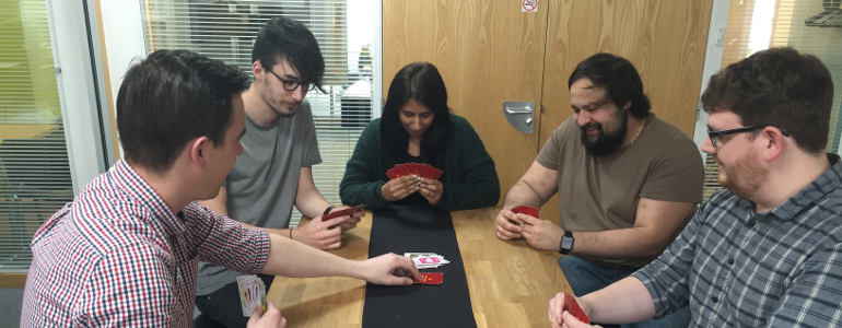 exploding kittens in the office